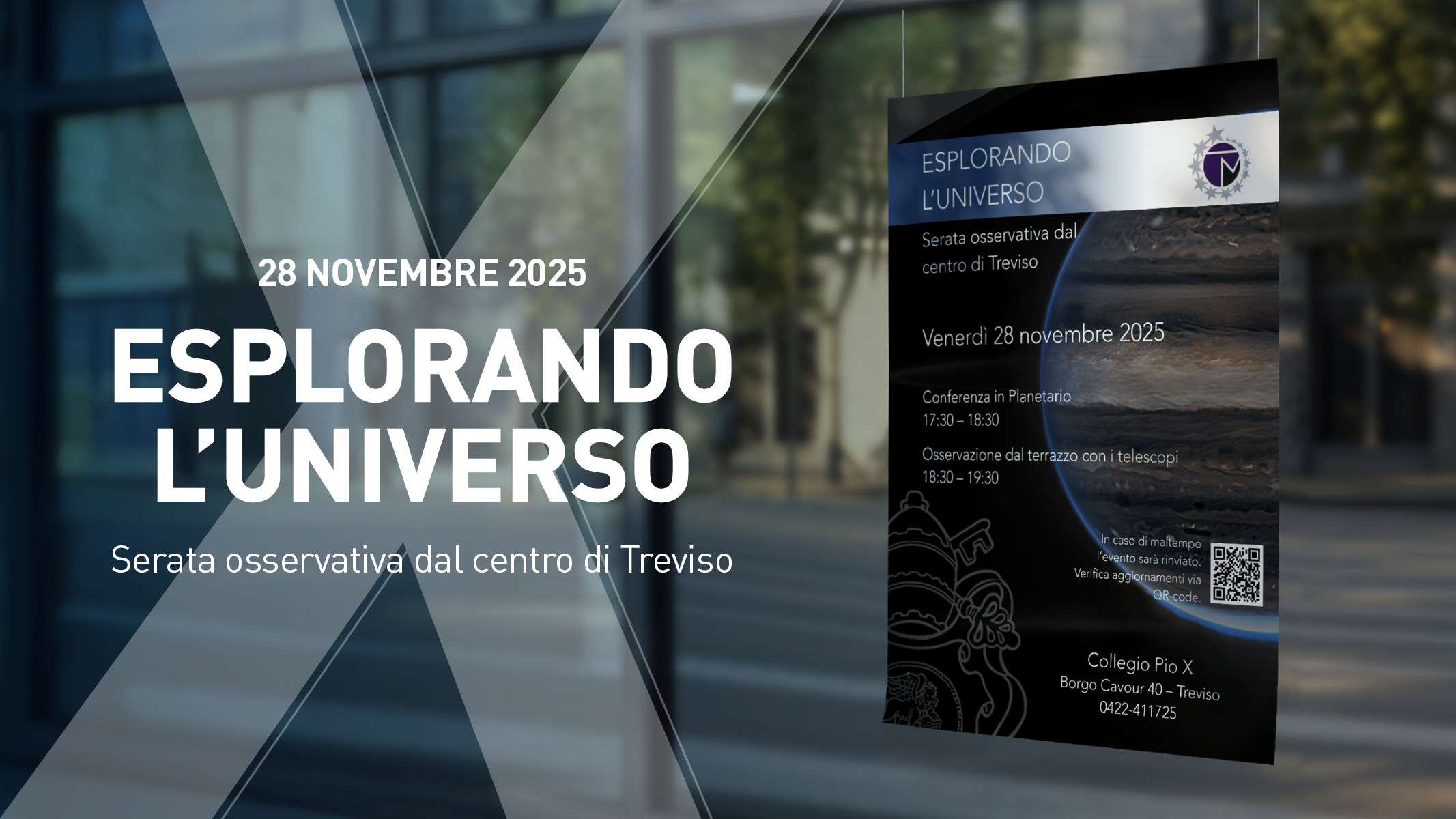 Alla scoperta dell’universo: l’appuntamento al Collegio Pio X