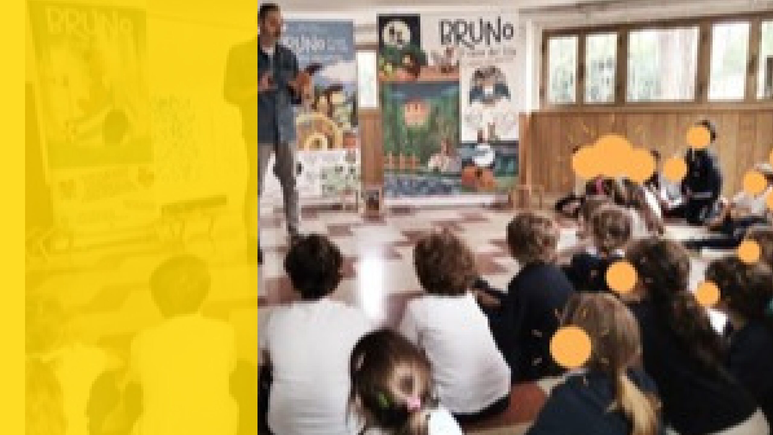 I bambini della Scuola primaria Maria Bambina incontrano l’autore Alberto Sordi ed il suo Bruno il cane del Sile… ed è subito festa e divertimento!!! Andare alla scoperta del nostro territorio con Bruno e’ stata una grande emozione.