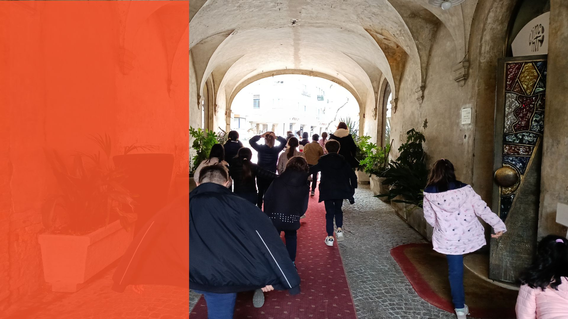 Gli alunni della primaria di Maria Bambina in giro per Treviso!