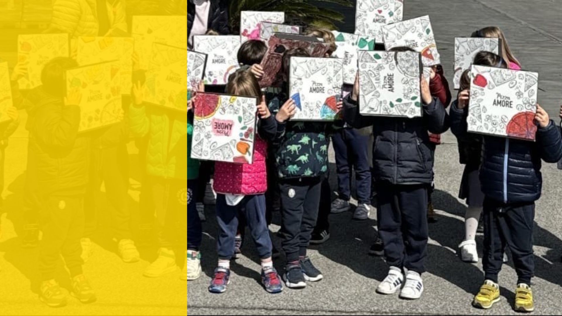 Piccoli artisti in visita alla Cuboxal!